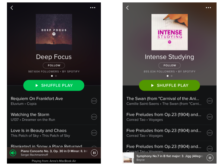playlist estudo spotify